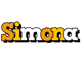 Simona cartoon logo