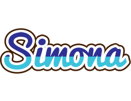 Simona raining logo