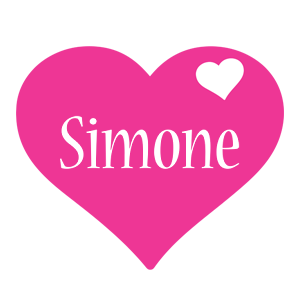 Simone love-heart logo