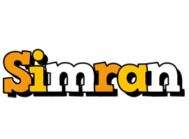 Simran cartoon logo
