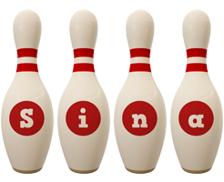 Sina bowling-pin logo