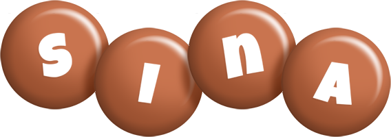 Sina candy-brown logo