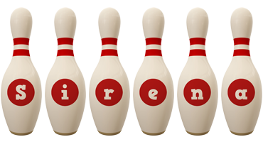 Sirena bowling-pin logo