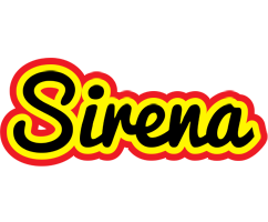 Sirena flaming logo