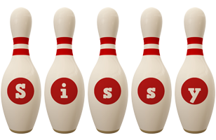 Sissy bowling-pin logo