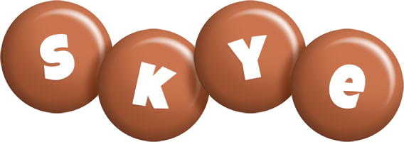 Skye candy-brown logo