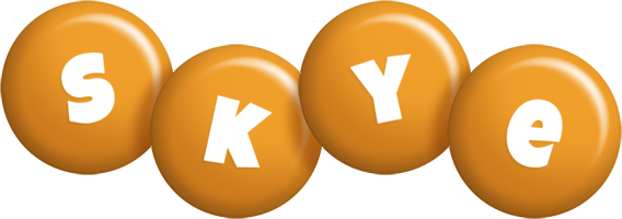 Skye candy-orange logo