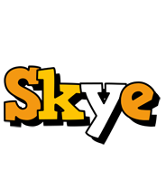 Skye cartoon logo