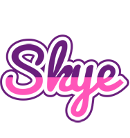 Skye cheerful logo