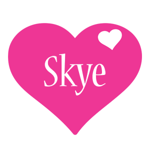 Skye love-heart logo