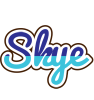 Skye raining logo