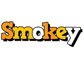 Smokey cartoon logo