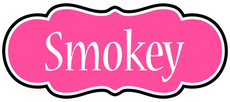 Smokey invitation logo