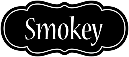 Smokey welcome logo