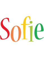 Sofie birthday logo