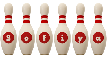 Sofiya bowling-pin logo