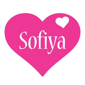 Sofiya love-heart logo