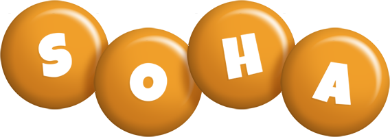 Soha candy-orange logo