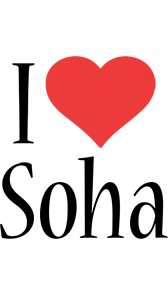 Soha i-love logo