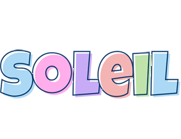 Soleil pastel logo