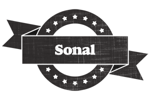 Sonal grunge logo