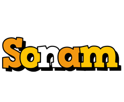 Sonam cartoon logo