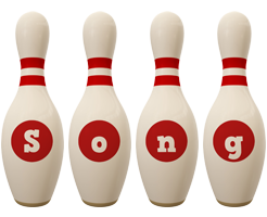 Song bowling-pin logo