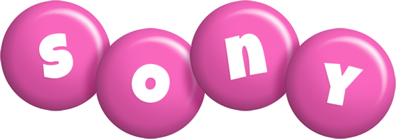 Sony candy-pink logo