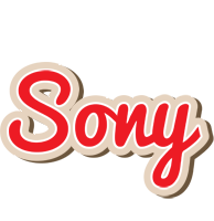 Sony chocolate logo