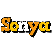 Sonya cartoon logo