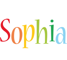 Sophia birthday logo
