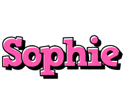 Sophie girlish logo