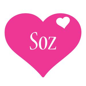Soz love-heart logo