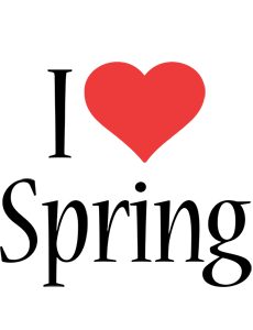 Spring i-love logo