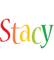 Stacy birthday logo