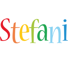 Stefani birthday logo