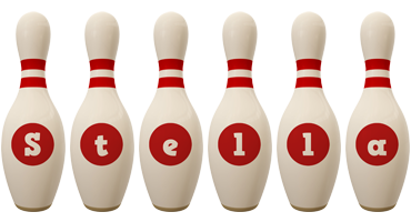 Stella bowling-pin logo