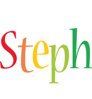 Steph birthday logo