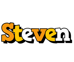 Steven cartoon logo