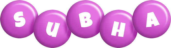 Subha candy-purple logo
