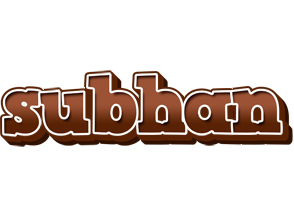 Subhan brownie logo