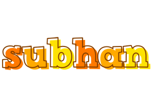 Subhan desert logo