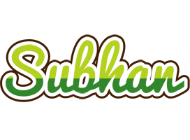 Subhan golfing logo