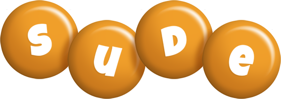 Sude candy-orange logo