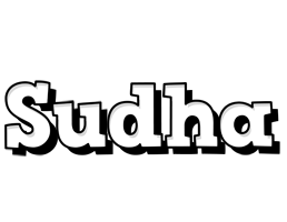 Sudha snowing logo