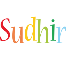 Sudhir birthday logo