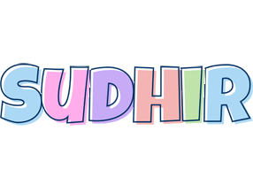 Sudhir pastel logo