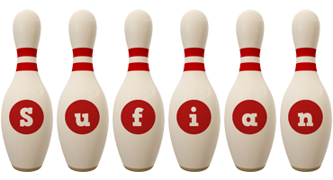 Sufian bowling-pin logo