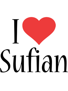 Sufian i-love logo