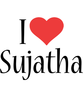 Sujatha i-love logo